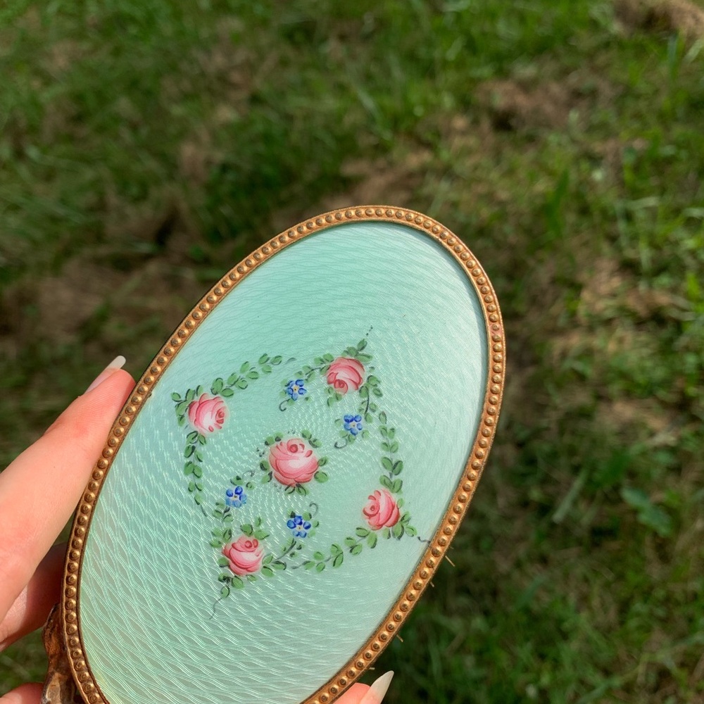Vintage Floral Hairbrush - Picture 6 of 6